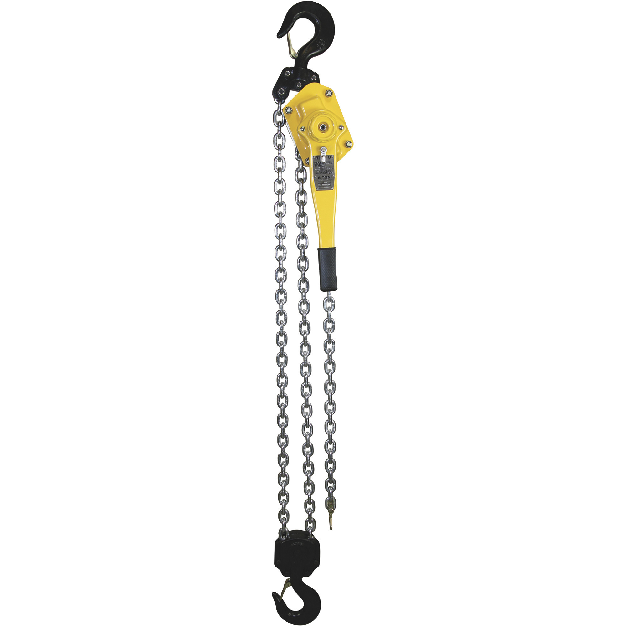 OZ Lifting Products Premium Lever Hoist, 6-Ton Capacity, 20ft. Lift, Model# OZ600-20LHOP